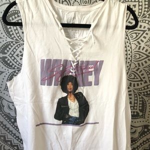 Whitney Houston tank top